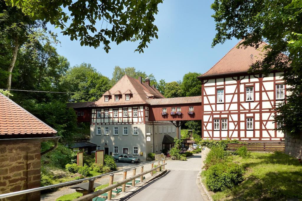 Waldgasthof Wildbad Burgbernheim エクステリア 写真